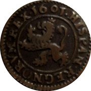 Spain 2 Maravedis (Philip III) HISPAN REGNORVM REX 1601 coin obverse Spain 2 Maravedis (Philip III) HISPAN REGNORVM REX 1601 coin obverse