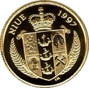 Niue 20 Dollars Diana. The People's Princess 1997 Proof KM# 93 NIUE 1997 coin obverse Niue 20 Dollars Diana. The People's Princess 1997 Proof KM# 93 NIUE 1997 coin obverse