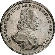 Austria 20 Kreuzer (Sigismund III) SIGISMUNDUS D G A S R I P S A S L N GERM PRIM coin obverse