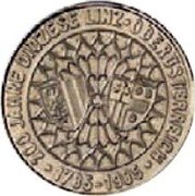 Austria 20 Schilling (Republic - 50th Anniversary) 1785-1985 200 JAHRE DIÖZESE LINZ OBERÖSTERREICH coin reverse Austria 20 Schilling (Republic - 50th Anniversary) 1785-1985 200 JAHRE DIÖZESE LINZ OBERÖSTERREICH coin reverse
