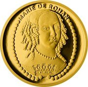 Niue 250 Cents Marie de Rohan 2013 Proof KM# 1108 MARIE DE ROHAN coin reverse Niue 250 Cents Marie de Rohan 2013 Proof KM# 1108 MARIE DE ROHAN coin reverse