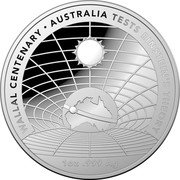 Australia 5 Dollars (Wallal Centenary Domed) WALLAL CENTENARY AUSTRALIA TESTS EINSTEIN'S THEORY 1 OZ .999 AG coin reverse Australia 5 Dollars (Wallal Centenary Domed) WALLAL CENTENARY AUSTRALIA TESTS EINSTEIN'S THEORY 1 OZ .999 AG coin reverse