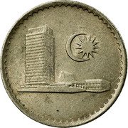 Malaysia 5 Sen Parliament House 1978 KM# 2 GC coin reverse Malaysia 5 Sen Parliament House 1978 KM# 2 GC coin reverse