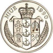 Niue 50 Dollars President Franklin D. Roosevelt 1990 Proof KM# 36 NIUE 1990 coin obverse Niue 50 Dollars President Franklin D. Roosevelt 1990 Proof KM# 36 NIUE 1990 coin obverse