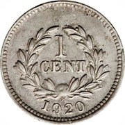 Malaysia 1 Cent Charles V. Brooke Sarawak 1920 H KM# 12 1 CENT 1920 coin reverse Malaysia 1 Cent Charles V. Brooke Sarawak 1920 H KM# 12 1 CENT 1920 coin reverse