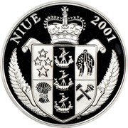 Niue 10 Dollars Pokemon. Charmander 2001 Proof KM# 133 NIUE 2001 coin obverse Niue 10 Dollars Pokemon. Charmander 2001 Proof KM# 133 NIUE 2001 coin obverse