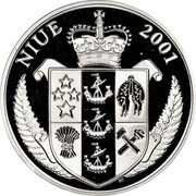 Niue 10 Dollars Pokemon. Bulbasaur 2001 Proof KM# 130 NIUE 2001 coin obverse Niue 10 Dollars Pokemon. Bulbasaur 2001 Proof KM# 130 NIUE 2001 coin obverse