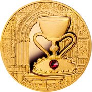 Niue 100 Dollars Holy Grail 2013 Proof KM# 1201 HOLY GRAIL coin reverse Niue 100 Dollars Holy Grail 2013 Proof KM# 1201 HOLY GRAIL coin reverse
