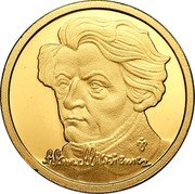 Niue 2 Dollars Adam Mickiewicz 2011 Proof KM# 940 ADAM MICKIEWICZ coin reverse Niue 2 Dollars Adam Mickiewicz 2011 Proof KM# 940 ADAM MICKIEWICZ coin reverse