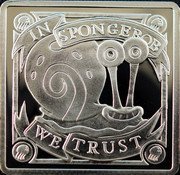 Niue Two Dollars Nickelodeon's Sponge Bob. Gary 2011 Proof KM# 697 IN SPONGEBOB WE TRUST coin reverse Niue Two Dollars Nickelodeon's Sponge Bob. Gary 2011 Proof KM# 697 IN SPONGEBOB WE TRUST coin reverse