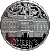 Niue Two Dollars 60th Anniversary of the Coronation of Queen Elizabeth 2013 Proof KM# 937 THE QUEEN'S HOUSE TD coin reverse Niue Two Dollars 60th Anniversary of the Coronation of Queen Elizabeth 2013 Proof KM# 937 THE QUEEN'S HOUSE TD coin reverse