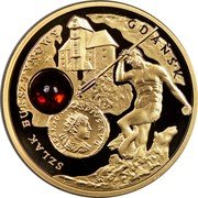 Niue 5 Dollars Amber Route. Gdansk 2008 KM# 333 GDAŃSK SZLAK BURSZTYNOWY coin reverse Niue 5 Dollars Amber Route. Gdansk 2008 KM# 333 GDAŃSK SZLAK BURSZTYNOWY coin reverse