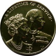 Niue Two Dollars A Lifetime of Service 2011 KM# 440 A LIFETIME OF SERVICE coin reverse Niue Two Dollars A Lifetime of Service 2011 KM# 440 A LIFETIME OF SERVICE coin reverse