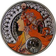 Niue 1 Dollar Aries 2010 Proof KM# 495 ARIES coin reverse Niue 1 Dollar Aries 2010 Proof KM# 495 ARIES coin reverse