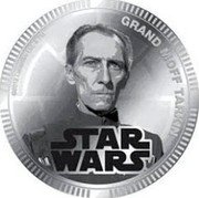 Niue One Dollar Grand Moff Tarkin 2012 KM# 729 STAR WARS GRAND MOFF TARKIN ©2011 LUCASFILM LTD. & TM coin reverse Niue One Dollar Grand Moff Tarkin 2012 KM# 729 STAR WARS GRAND MOFF TARKIN ©2011 LUCASFILM LTD. & TM coin reverse