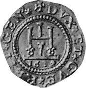 Italy 1/2 Doppia (Conrad II) KM# 30 REIP GENV DXV ET GVB coin reverse Italy 1/2 Doppia (Conrad II) KM# 30 REIP GENV DXV ET GVB coin reverse