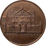 UK 1/2 Penny (City Token Somerset Bath) FREE SCHOOL coin obverse UK 1/2 Penny (City Token Somerset Bath) FREE SCHOOL coin obverse