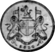 Malaysia 1 Cent (Malay Peninsula Pattern) KM# Pn1 coin obverse Malaysia 1 Cent (Malay Peninsula Pattern) KM# Pn1 coin obverse