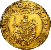 Italy 10 Doppie Madonna and Child. Genoa 1641 IBS KM# 107 ET REGE EOS 1641 coin reverse Italy 10 Doppie Madonna and Child. Genoa 1641 IBS KM# 107 ET REGE EOS 1641 coin reverse