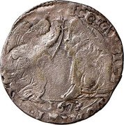 Italy 10 Soldo (1/2 Lira) 1673 KM# 73 Guastalla/ Duchy Standard Coinage coin reverse Italy 10 Soldo (1/2 Lira) 1673 KM# 73 Guastalla/ Duchy Standard Coinage coin reverse