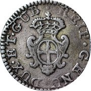 Italy 10 Soldo Genoa Coinage 1792 KM# 247.2 REIP GENU DUX ET GUB coin obverse Italy 10 Soldo Genoa Coinage 1792 KM# 247.2 REIP GENU DUX ET GUB coin obverse
