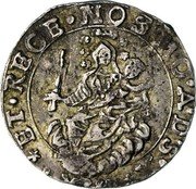 Italy 10 Soldo Genoa Counterfeit 1610 KM# 28 SCIP CONZ DVX S ET B P coin reverse Italy 10 Soldo Genoa Counterfeit 1610 KM# 28 SCIP CONZ DVX S ET B P coin reverse