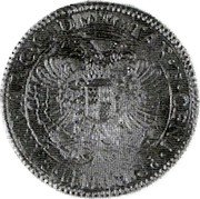 Italy 15 Soldo Federico Landi ND KM# 10 TAR. ET. CEN. PRIN. IIII. BAR. MAR. C. C. D coin reverse Italy 15 Soldo Federico Landi ND KM# 10 TAR. ET. CEN. PRIN. IIII. BAR. MAR. C. C. D coin reverse