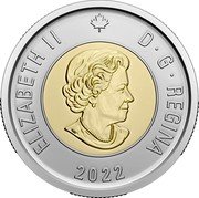 Canada 2 Dollars (Summit Series. Colourized) ELIZABETH II D G REGINA 2022 coin obverse Canada 2 Dollars (Summit Series. Colourized) ELIZABETH II D G REGINA 2022 coin obverse