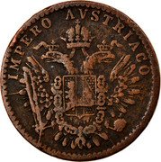 Italy 3 Centesimi Franz Joseph I 1852 V C# 30.2 IMPERO AVSTRIACO coin obverse Italy 3 Centesimi Franz Joseph I 1852 V C# 30.2 IMPERO AVSTRIACO coin obverse