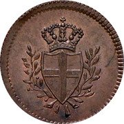 Italy 4 Denari 1796 KM# 258 Genoa/ Republic Reform Coinage coin obverse Italy 4 Denari 1796 KM# 258 Genoa/ Republic Reform Coinage coin obverse
