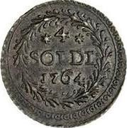 Italy 4 Soldo General Pasquale Paoli 1764 C# 7 4 SOLDI 1764 coin reverse Italy 4 Soldo General Pasquale Paoli 1764 C# 7 4 SOLDI 1764 coin reverse