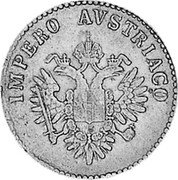 Italy 5 Centesimi Franz Joseph I 1852 M C# 31.1 IMPERO AVSTRIACO coin obverse Italy 5 Centesimi Franz Joseph I 1852 M C# 31.1 IMPERO AVSTRIACO coin obverse