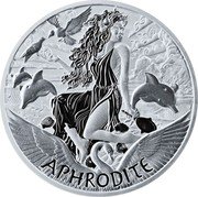 Tuvalu 5 Dollars (Aphrodite) P TV APHRODITE coin reverse Tuvalu 5 Dollars (Aphrodite) P TV APHRODITE coin reverse