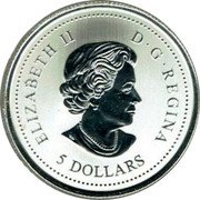 Canada 5 Dollars Your Emblem. Your Story. Your Experience 2022 Specimen Finish ELIZABETH II D G REGINA 5 DOLLARS SB coin obverse Canada 5 Dollars Your Emblem. Your Story. Your Experience 2022 Specimen Finish ELIZABETH II D G REGINA 5 DOLLARS SB coin obverse