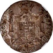 Italy 5 Lire Napoleon I 1811 B KM# 10.9 REGNO D’ ITALIA 5 LIRE coin reverse