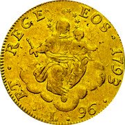 Italy 96 Lire 1793 KM# A251 Genoa/ Republic Reform Coinage ET REGE EOS 1792 L 96 coin reverse Italy 96 Lire 1793 KM# A251 Genoa/ Republic Reform Coinage ET REGE EOS 1792 L 96 coin reverse