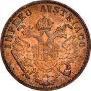 Italy Centesimo Franz Joseph I 1852 M C# 29.1 IMPERO AVSTRIACO coin obverse Italy Centesimo Franz Joseph I 1852 M C# 29.1 IMPERO AVSTRIACO coin obverse