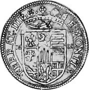 Italy Doppia Francesco IV 1612 KM# 21A ET MONTIS FERRATI III coin reverse Italy Doppia Francesco IV 1612 KM# 21A ET MONTIS FERRATI III coin reverse