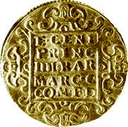 Italy Ducato Federico Landi ND KM# 14 E. CENI PRINC IIII. BAR MARC. C COM. P. D coin reverse Italy Ducato Federico Landi ND KM# 14 E. CENI PRINC IIII. BAR MARC. C COM. P. D coin reverse