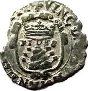 Italy Grosso Vincenzo I 1607 KM# 15 VIN D G DVX MAN IIII ET MO FE II coin obverse Italy Grosso Vincenzo I 1607 KM# 15 VIN D G DVX MAN IIII ET MO FE II coin obverse