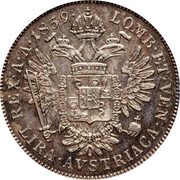 Italy Lira Ferdinand I 1839 V C# 17.2 LOMB ET VEN REX A A 1839 LIRA AVSTRIACA coin reverse Italy Lira Ferdinand I 1839 V C# 17.2 LOMB ET VEN REX A A 1839 LIRA AVSTRIACA coin reverse