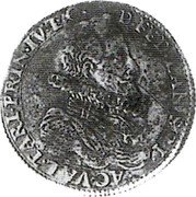 Italy Lira Federico Landi ND KM# 12 D. FED. LAN. S. R. I. AC. VALL. TARI. PRIN. IV. ET C. O.G coin obverse Italy Lira Federico Landi ND KM# 12 D. FED. LAN. S. R. I. AC. VALL. TARI. PRIN. IV. ET C. O.G coin obverse