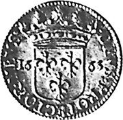 Italy Luigino Loano 1665 KM# 17 DEVS PROTECTOR EVS 16 66 coin reverse Italy Luigino Loano 1665 KM# 17 DEVS PROTECTOR EVS 16 66 coin reverse