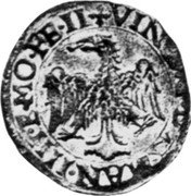 Italy Parpagliola (Vincenzo I) KM# 5 VIN D G DVX MAN IIII E MO FE II coin obverse Italy Parpagliola (Vincenzo I) KM# 5 VIN D G DVX MAN IIII E MO FE II coin obverse