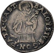 Italy Parpagliola Parpagliola. Carlo ND (1680) KM# 78 B. ALOYSIVS. GON. PATR. CAST. coin reverse Italy Parpagliola Parpagliola. Carlo ND (1680) KM# 78 B. ALOYSIVS. GON. PATR. CAST. coin reverse
