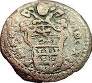 Italy Quattrino Innocent XI ND KM# 35 INNOC XI P M AN I coin obverse