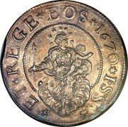 Italy Scudo Madonna and Child. Genoa 1670 ISS KM# 79 ET REGE EOS 1670 I S S coin reverse Italy Scudo Madonna and Child. Genoa 1670 ISS KM# 79 ET REGE EOS 1670 I S S coin reverse