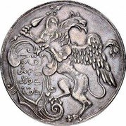 Italy Scudo Griffin. Genoa 1677 ILM KM# 154 coin reverse Italy Scudo Griffin. Genoa 1677 ILM KM# 154 coin reverse