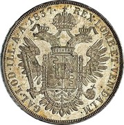 Italy Scudo Ferdinand I 1837 M C# 19.2 REX LOMB ET VEN DALM GAL LOD ILL A A 1837 coin reverse Italy Scudo Ferdinand I 1837 M C# 19.2 REX LOMB ET VEN DALM GAL LOD ILL A A 1837 coin reverse