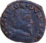 Italy Sesino Scipione Gonzaga 1660 KM# 78 SCIP GON DVX SAB coin obverse Italy Sesino Scipione Gonzaga 1660 KM# 78 SCIP GON DVX SAB coin obverse